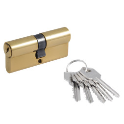 Цилиндр.мех-м ЛУ-90 (латунь) (45-45)  "Нора-М"