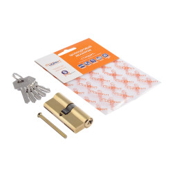 Цилиндр.мех-м ЛУ-90 (латунь) (45-45)  "Нора-М"