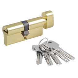 Цилиндр.мех-м STD AL ЛПВ-80 (золото) (40-40) "Нора-М"