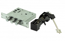 Корпус дополнительного замка 336ВNT (сувальдный, 3 риг.) "Замкофф"