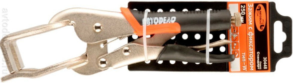 30448 Пассатижи с фиксатором 250мм (тип-W) АвтоДело