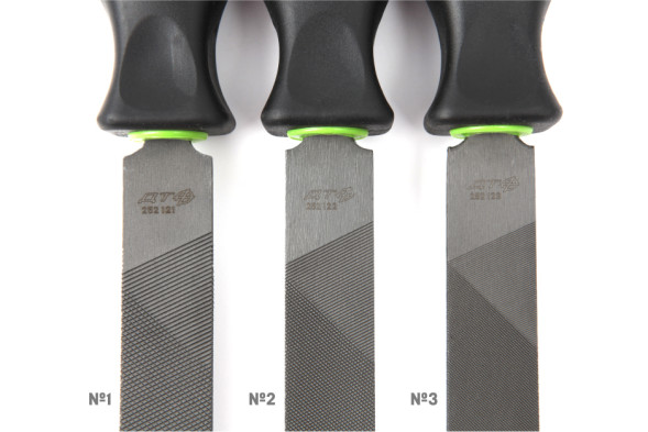 252122 Напильник плоский №2 200мм (6шт)