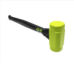 Кувалда стальная фрезерованная с рукоятью из литой маслобензостойкой резины 5 кг ON