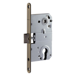 Корпус замка М 25-85мм (ст.бронза) под цилиндр "Нора-М"