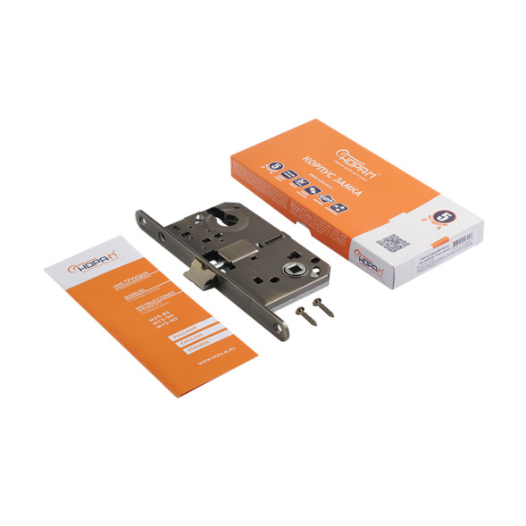 Корпус замка М 25-85мм (ст.бронза) под цилиндр "Нора-М"