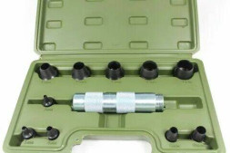 376511 Набор просечек со сменными насадками 11 предм.(,3,4,6,8,10,12,14,16,18,20мм) в кейсе (5шт)