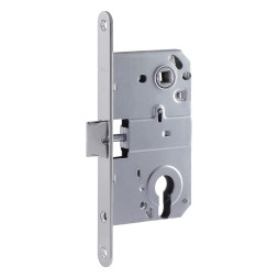 Корпус замка М 25-85мм (хром) под цилиндр "Нора-М"