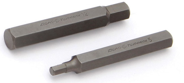626506 Вставка 3/8&quot; Шестигранник 6мм L=75мм (10шт)