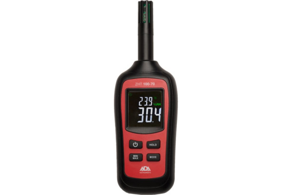 Измеритель влажности и температуры бесконтактный ADA ZHT 100-70 (термогигрометр)