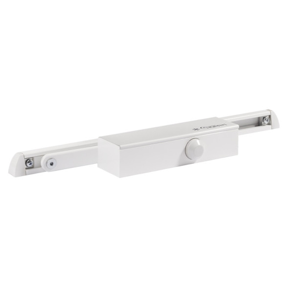 Доводчик ISPARUS 820 SLIDER (до 70кг) (белый) морозостойкий со скользящей тягой