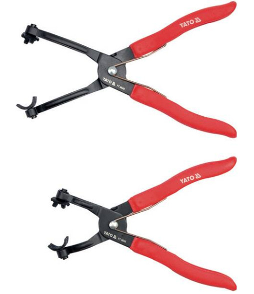 Набор щипцов к хомутам и проводам YATO 1/4&quot;-3/4&quot;, 217мм,254мм, 2 предмета