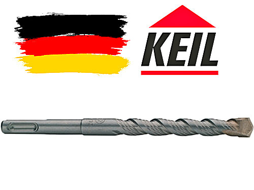 Бур SDS-plus 10.0*260*200, спираль KEIL MS5 VARIO