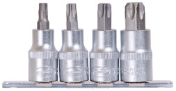 39834 Набор головок вставка TORX T40-T70 (DR1/2&quot;; 4пр,планка) АвтоДело
