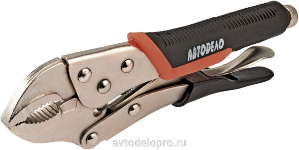30445 Пассатижи с фиксатором 250мм  АвтоДело